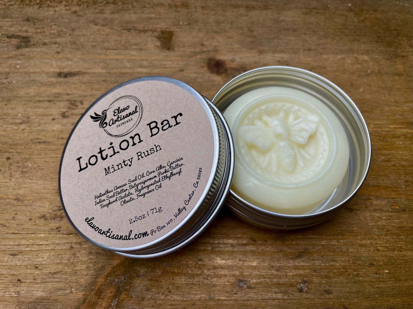 Minty Rush Lotion Bar