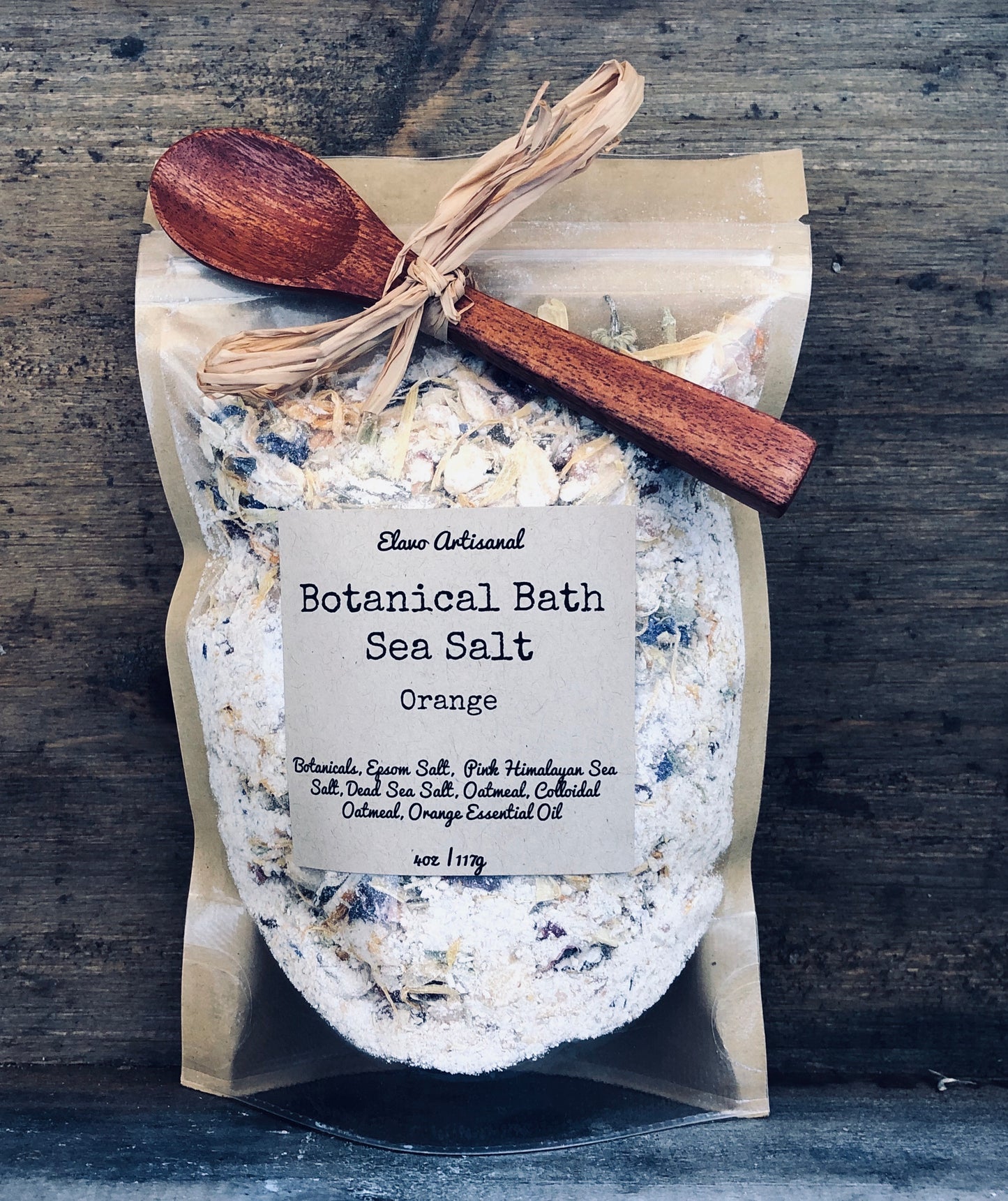 Botanical Bath Sea Salt - Orange