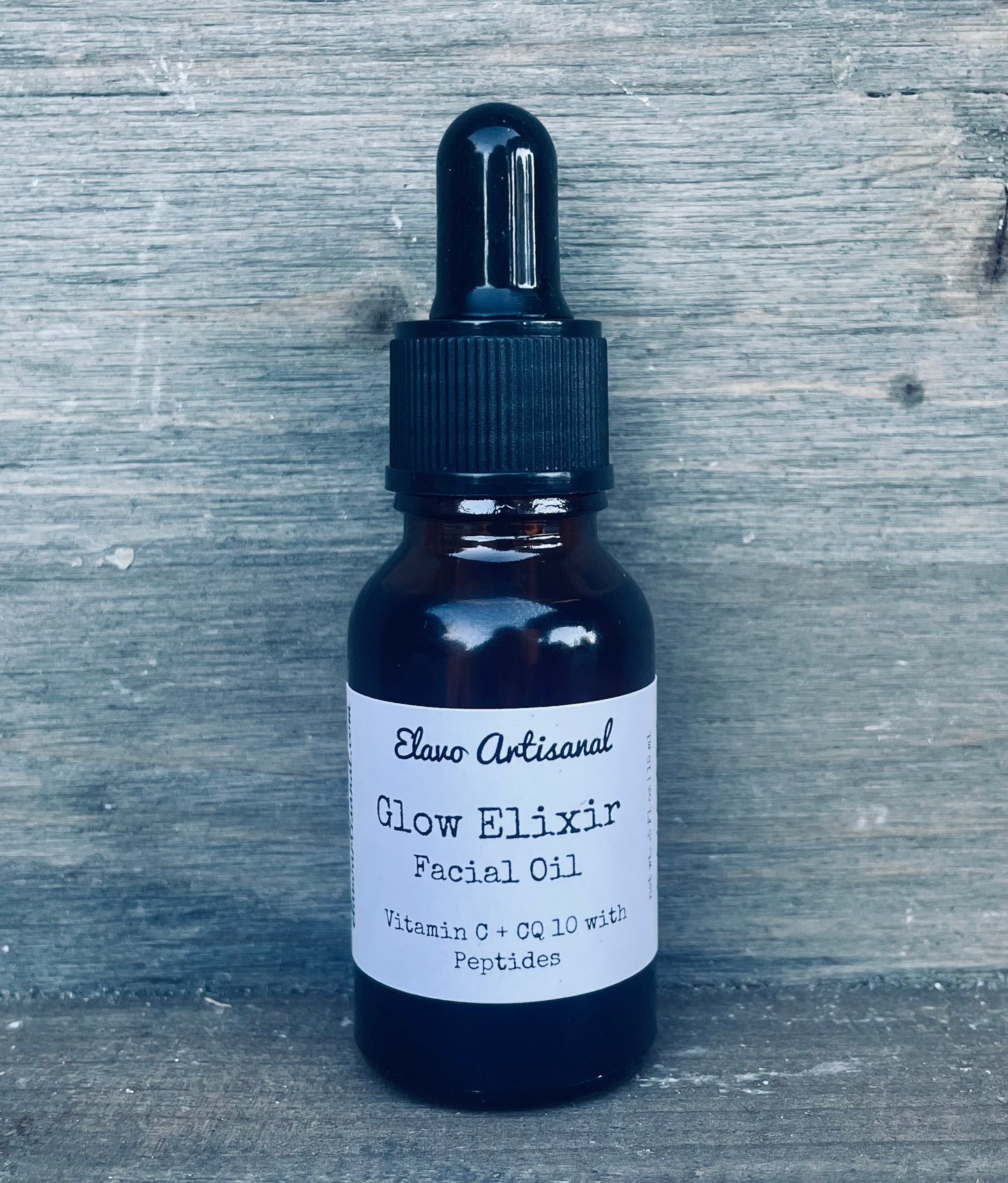 Glow Elixir Serum Vitamin C + CQ10 with Peptides