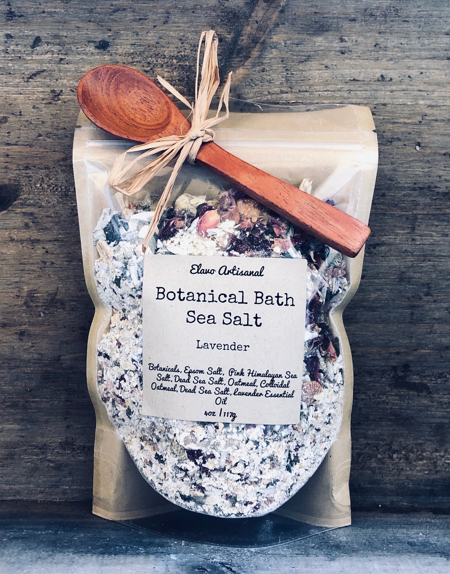 Botanical Bath Sea Salt - Lavender